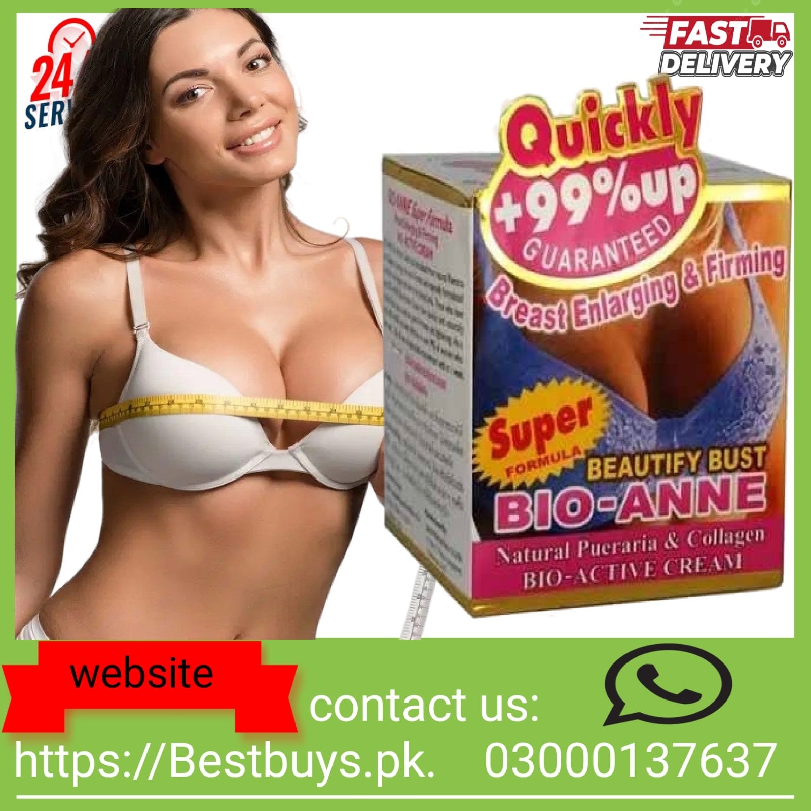 Bio Anne Breast Cream in Pakistan