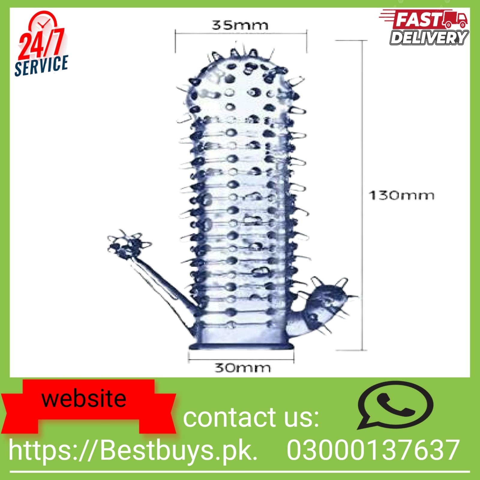 Dragon Penis Sleeve Reusable Condom in Pakistan