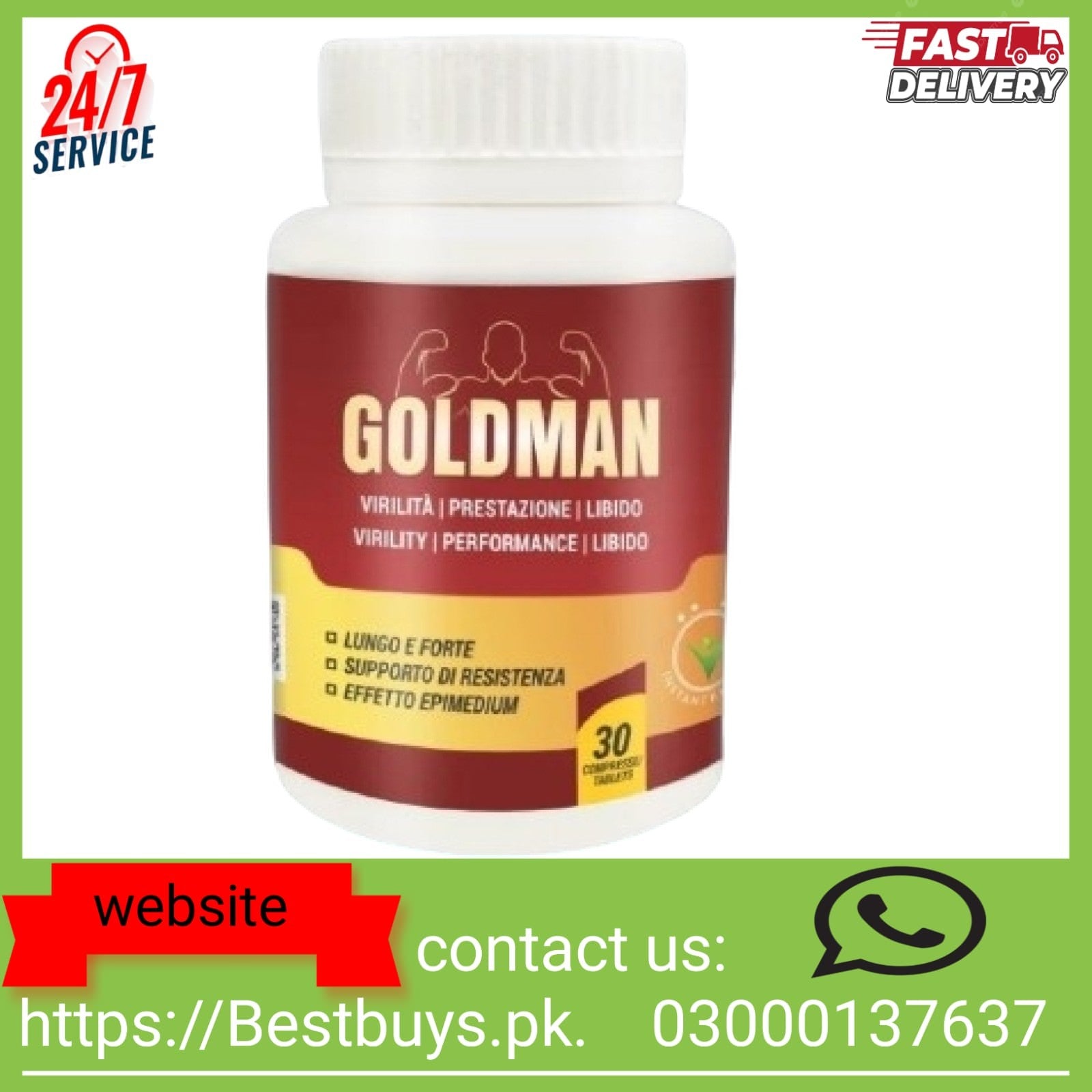 Goldman Tablets Price in Pakistan