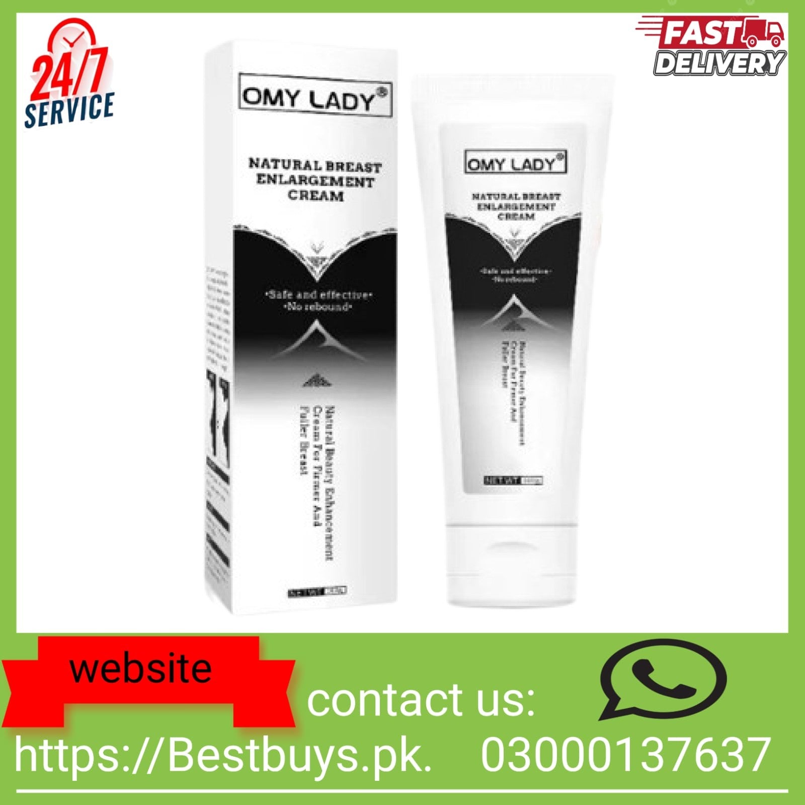 Omy Lady Breast Cream Price in Pakistan