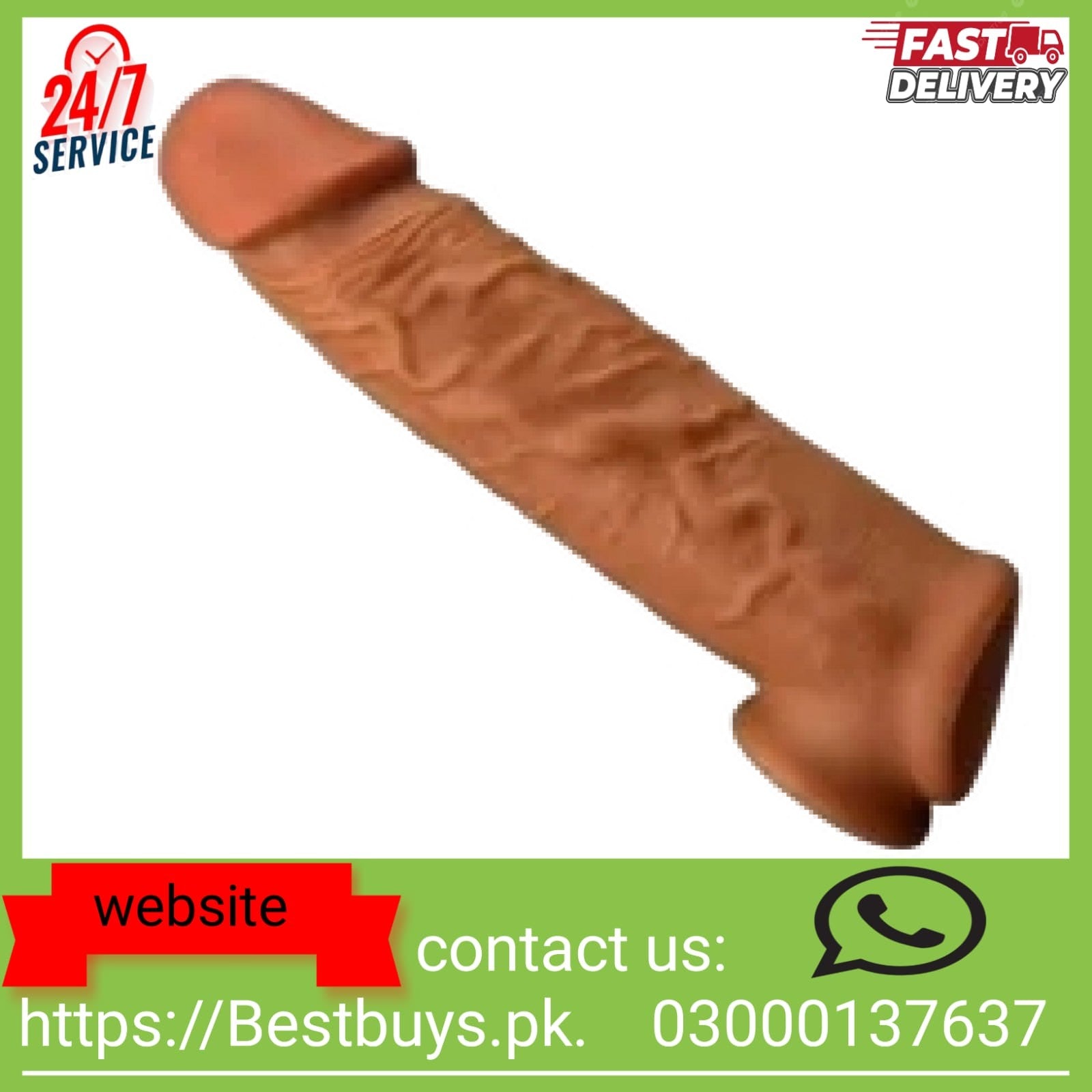 Silicone Dragon Condom 7-inch in Pakistan