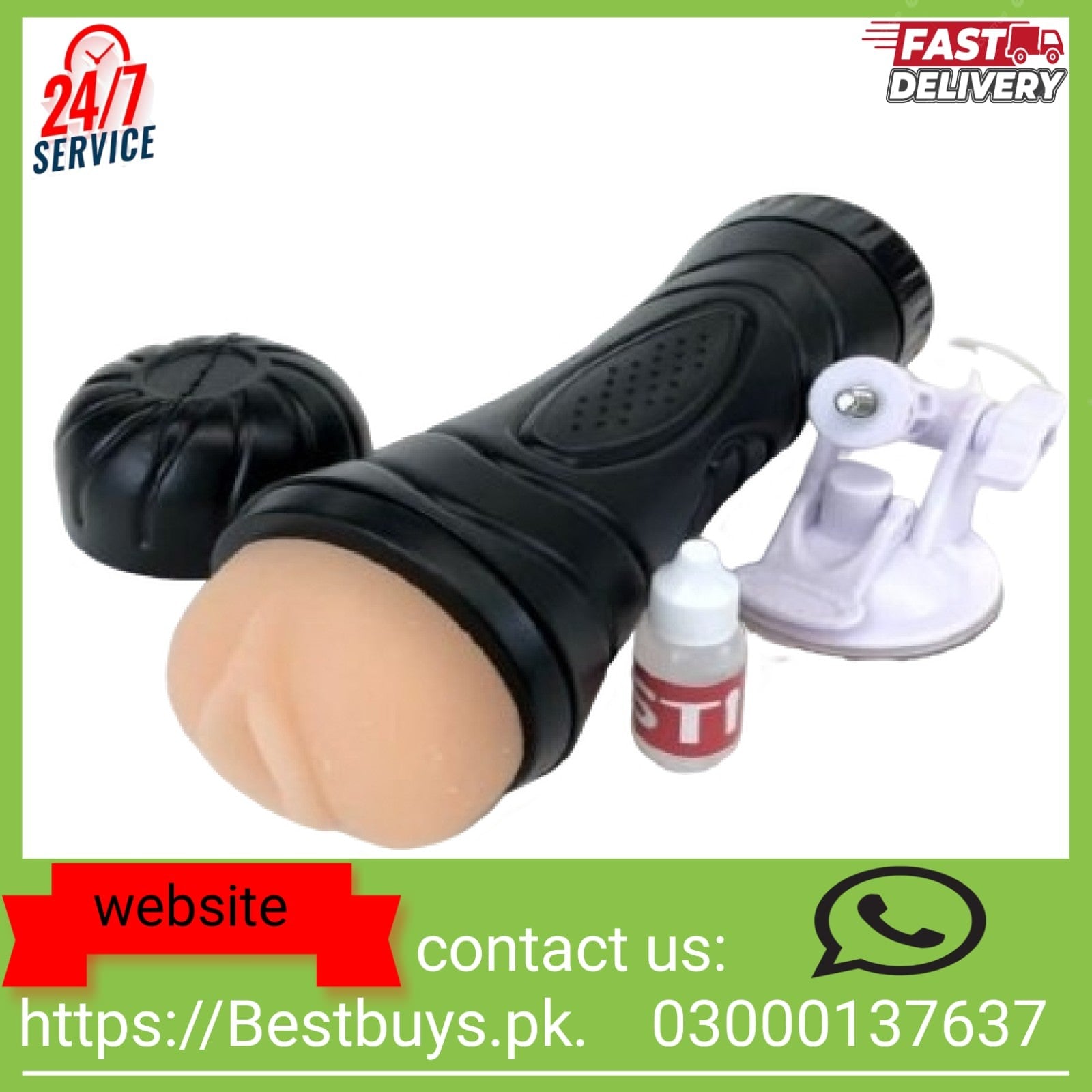 Vibrator Silicone Pussy Toy in Pakistan